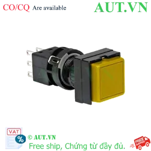 Ảnh của Nút nhấn nhả không đèn IDEC HA2B-M2C6Y D16 2NO+2NC (Vàng)