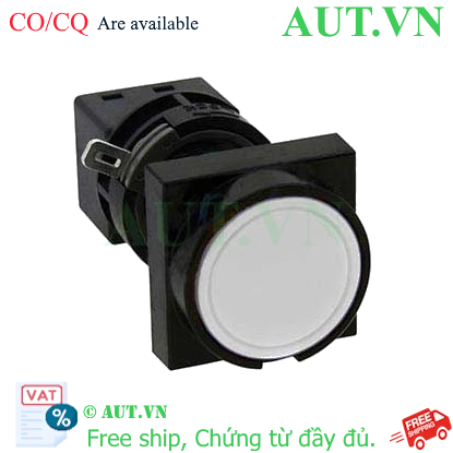 Ảnh của Nút nhấn nhả không đèn IDEC HA3B-M1C1LW D16 1NO+1NC (Trắng)