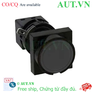 Ảnh của Nút nhấn nhả không đèn IDEC HA3B-M1C1VB D16 1NO+1NC (Đen)