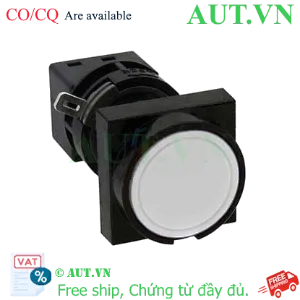 Ảnh của Nút nhấn nhả không đèn IDEC HA3B-M1C1VW D16 1NO+1NC (Trắng)
