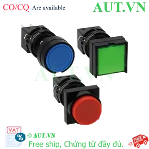Ảnh của Nút nhấn nhả không đèn IDEC HA3B-M1C2LA D16 2NO+2NC (Hổ phách)