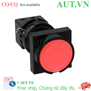 Ảnh của Nút nhấn nhả không đèn IDEC HA3B-M1C2R D16 2NO+2NC (Đỏ)