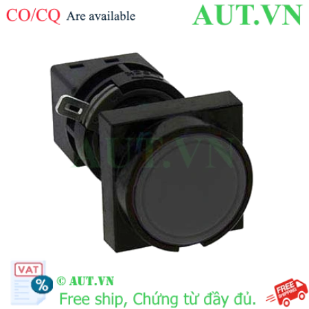 Ảnh của Nút nhấn nhả không đèn IDEC HA3B-M1C6B D16 2NO+2NC (Đen)