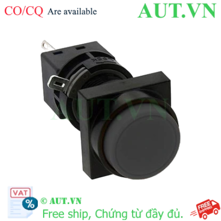 Ảnh của Nút nhấn nhả không đèn IDEC HA3B-M2C1VB D16 1NO+1NC (Đen)