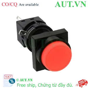 Ảnh của Nút nhấn nhả không đèn IDEC HA3B-M2C1VR D16 1NO+1NC (Đỏ)