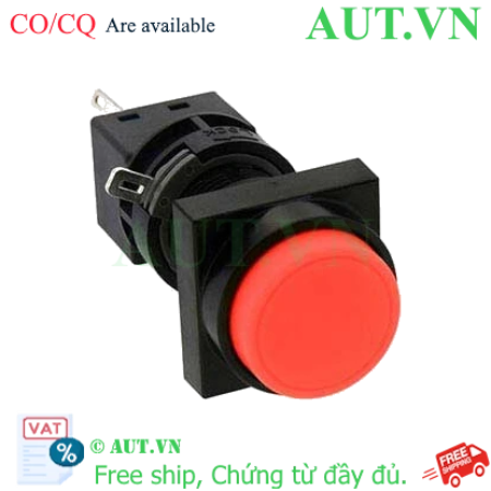 Ảnh của Nút nhấn nhả không đèn IDEC HA3B-M2C1VR D16 1NO+1NC (Đỏ)
