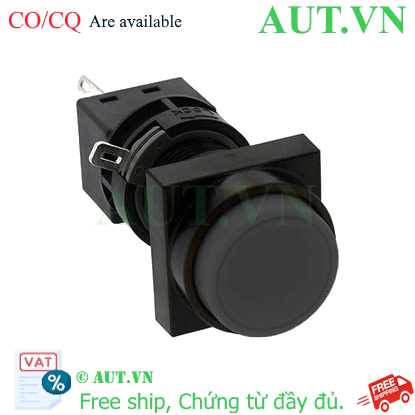 Ảnh của Nút nhấn nhả không đèn IDEC HA3B-M2C2VB D16 2NO+2NC (Đen)