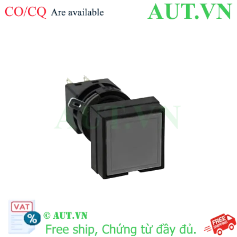 Ảnh của Nút nhấn nhả không đèn IDEC HA4B-M1C1B D16 1NO+1NC (Đen)