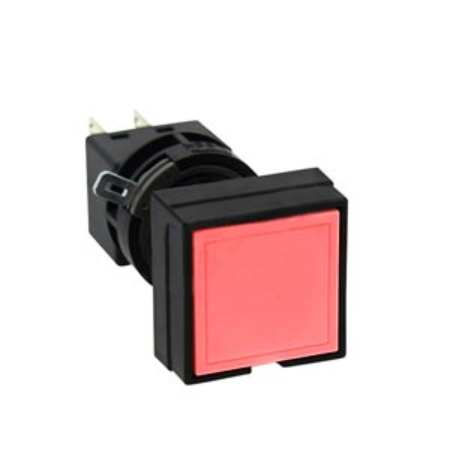 Ảnh của Nút nhấn nhả không đèn IDEC HA4B-M1C1R D16 1NO+1NC (Đỏ)