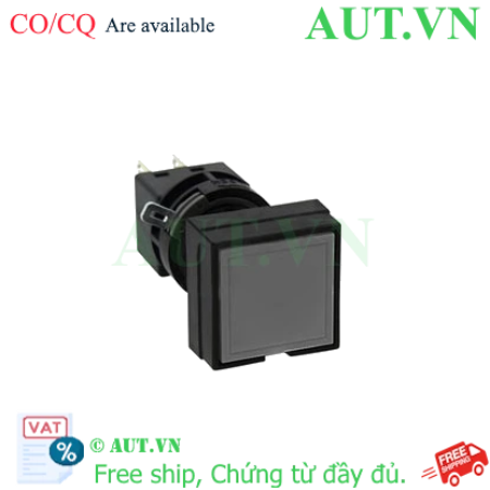 Ảnh của Nút nhấn nhả không đèn IDEC HA4B-M1C1VB D16 1NO+1NC (Đen)