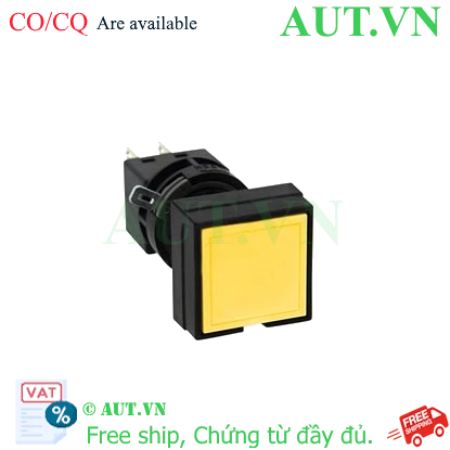 Ảnh của Nút nhấn nhả không đèn IDEC HA4B-M1C1VY D16 1NO+1NC (Vàng)