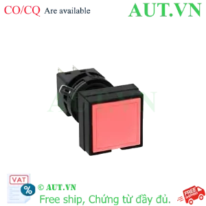Ảnh của Nút nhấn nhả không đèn IDEC HA4B-M1C2LR D16 2NO+2NC (Đỏ)