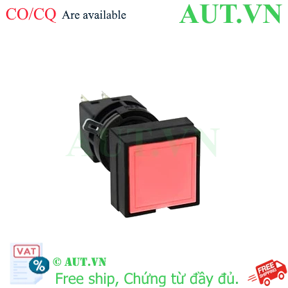 Ảnh của Nút nhấn nhả không đèn IDEC HA4B-M1C2R D16 2NO+2NC (Đỏ)