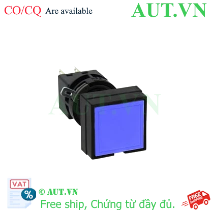 Ảnh của Nút nhấn nhả không đèn IDEC HA4B-M1C2VS D16 2NO+2NC (Xanh)