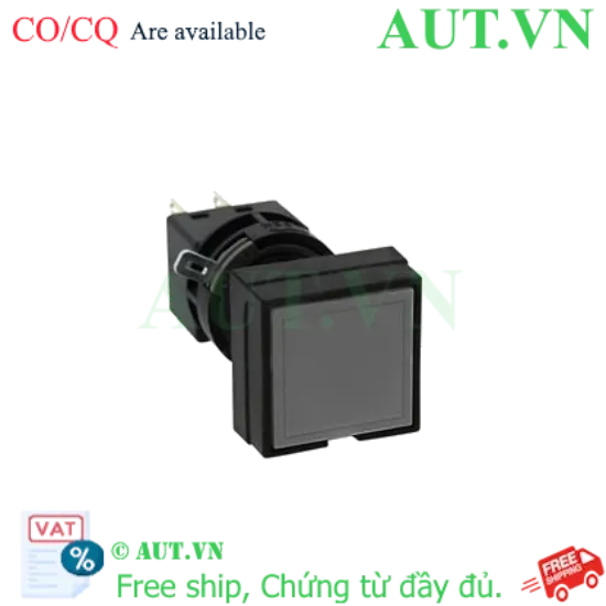 Ảnh của Nút nhấn nhả không đèn IDEC HA4B-M1C5B D16 1NO+1NC (Đen)