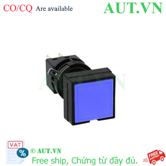 Ảnh của Nút nhấn nhả không đèn IDEC HA4B-M1C5LS D16 1NO+1NC (Xanh)