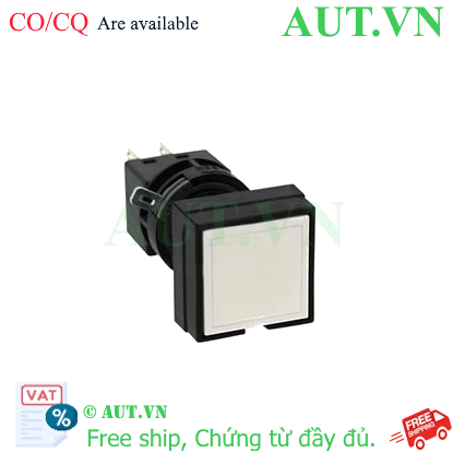 Ảnh của Nút nhấn nhả không đèn IDEC HA4B-M1C5LW D16 1NO+1NC (Trắng)