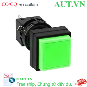 Ảnh của Nút nhấn nhả không đèn IDEC HA4B-M2C1G D16 1NO+1NC (Xanh)