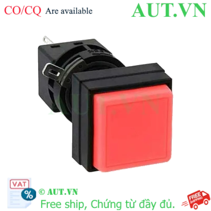 Ảnh của Nút nhấn nhả không đèn IDEC HA4B-M2C1R D16 1NO+1NC (Đỏ)