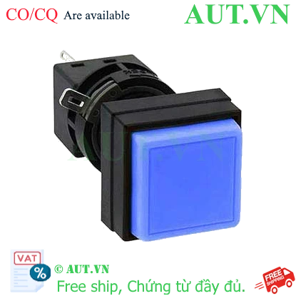 Ảnh của Nút nhấn nhả không đèn IDEC HA4B-M2C1S D16 1NO+1NC (Xanh)
