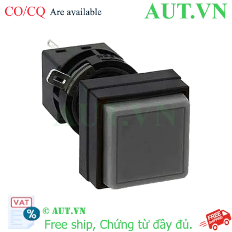 Ảnh của Nút nhấn nhả không đèn IDEC HA4B-M2C1VB D16 1NO+1NC (Đen)