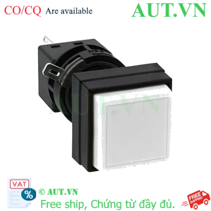 Ảnh của Nút nhấn nhả không đèn IDEC HA4B-M2C1VW D16 1NO+1NC (Trắng)