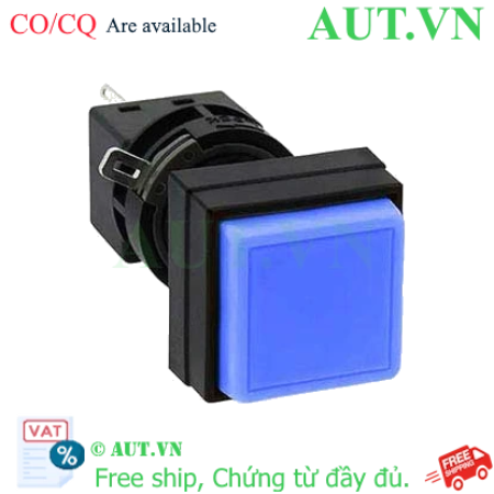 Ảnh của Nút nhấn nhả không đèn IDEC HA4B-M2C2S D16 2NO+2NC (Xanh)