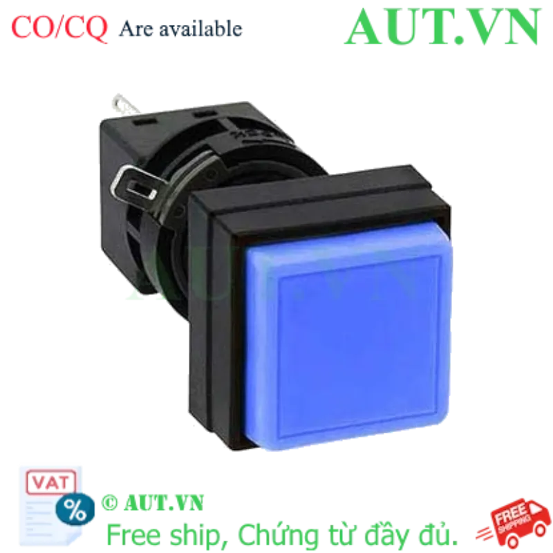 Ảnh của Nút nhấn nhả không đèn IDEC HA4B-M2C2S D16 2NO+2NC (Xanh)