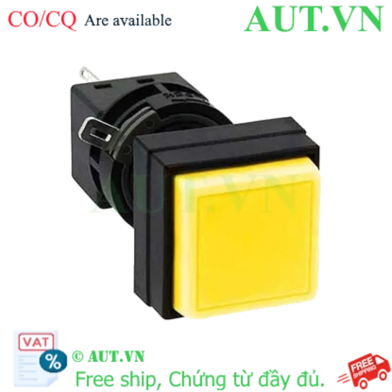 Ảnh của Nút nhấn nhả không đèn IDEC HA4B-M2C5Y D16 1NO+1NC (Vàng)