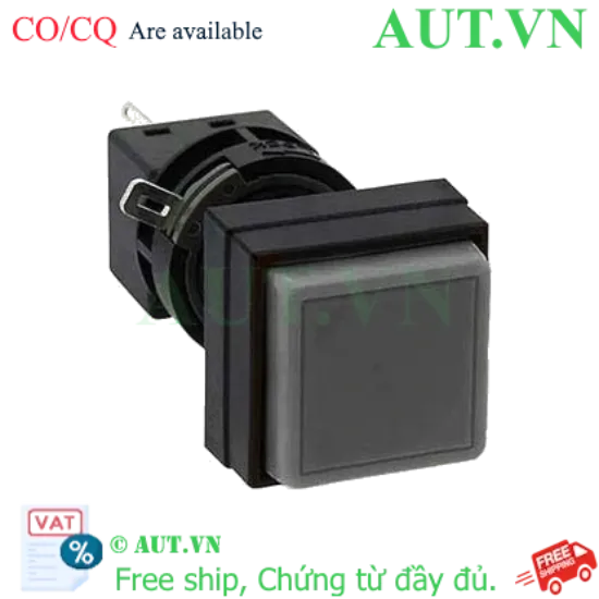Ảnh của Nút nhấn nhả không đèn IDEC HA4B-M2C6B D16 2NO+2NC (Đen)
