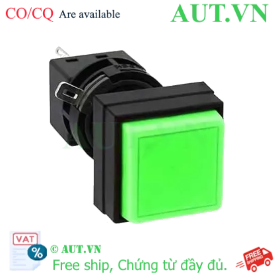 Ảnh của Nút nhấn nhả không đèn IDEC HA4B-M2C6G D16 2NO+2NC (Xanh)