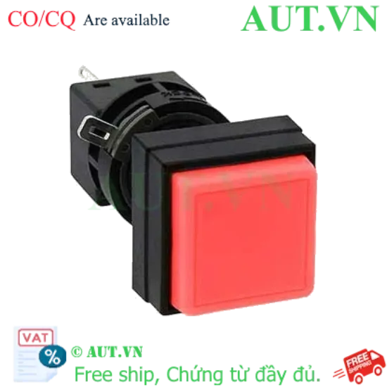 Ảnh của Nút nhấn nhả không đèn IDEC HA4B-M2C6R D16 2NO+2NC (Đỏ)