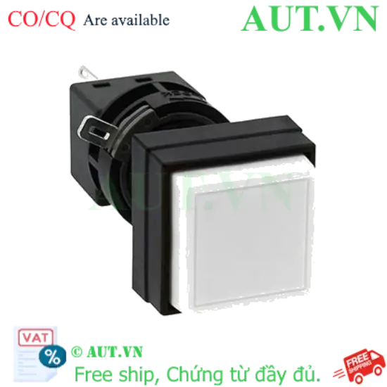 Ảnh của Nút nhấn nhả không đèn IDEC HA4B-M2C6W D16 2NO+2NC (Trắng)