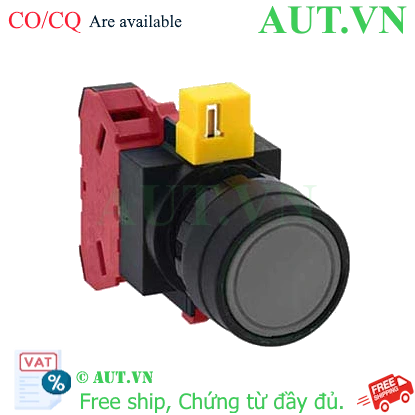 Ảnh của Nút nhấn nhả không đèn IDEC HW1B-M101B D22 1NC (Đen)