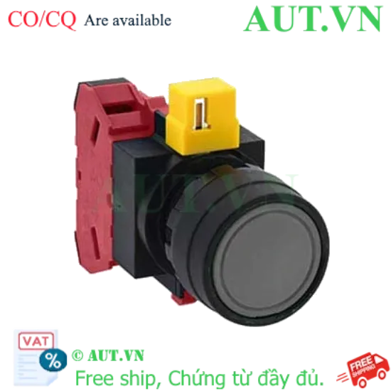 Ảnh của Nút nhấn nhả không đèn IDEC HW1B-M101B D22 1NC (Đen)
