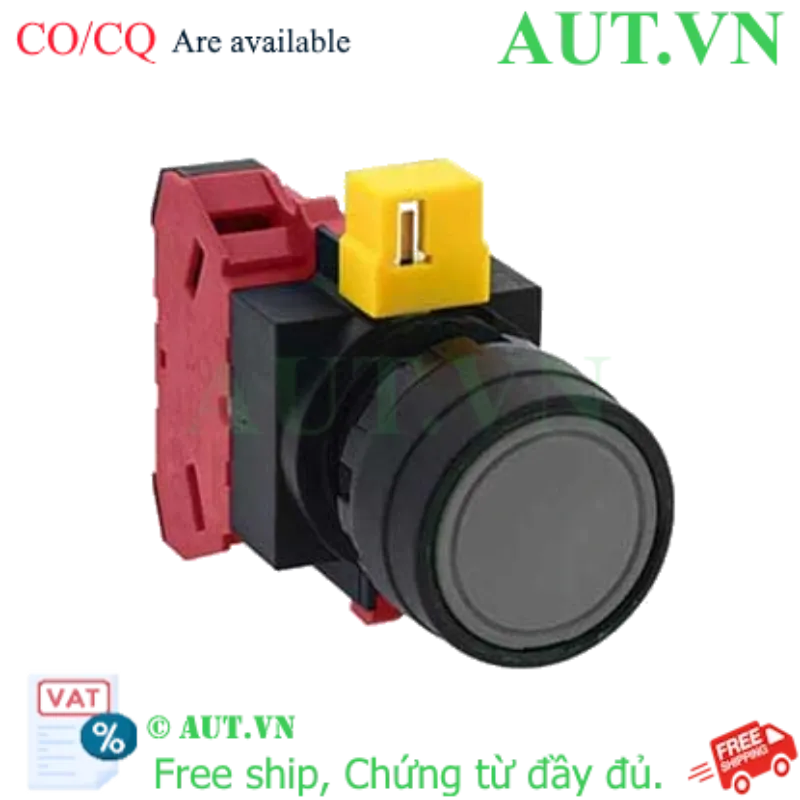 Ảnh của Nút nhấn nhả không đèn IDEC HW1B-M101B-MAU D22 1NC (Đen)