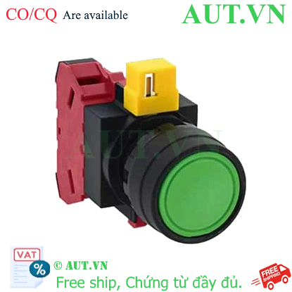 Ảnh của Nút nhấn nhả không đèn IDEC HW1B-M101G-MAU D22 1NC (Xanh)