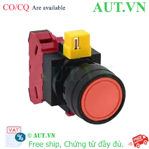 Ảnh của Nút nhấn nhả không đèn IDEC HW1B-M101R D22 1NC (Đỏ)