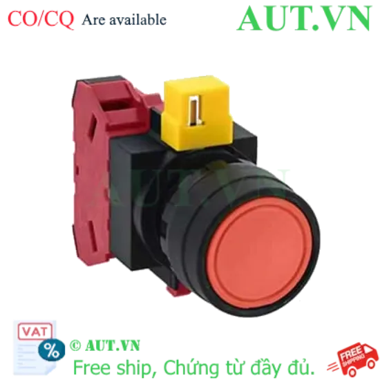 Ảnh của Nút nhấn nhả không đèn IDEC HW1B-M101R D22 1NC (Đỏ)