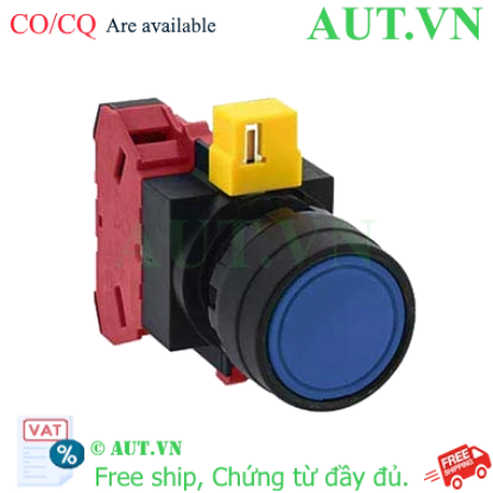 Ảnh của Nút nhấn nhả không đèn IDEC HW1B-M101S-MAU D22 1NC (Xanh)