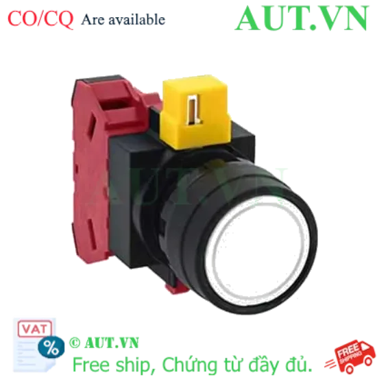 Ảnh của Nút nhấn nhả không đèn IDEC HW1B-M101W-MAU D22 1NC (Trắng)