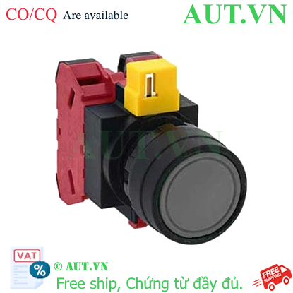 Ảnh của Nút nhấn nhả không đèn IDEC HW1B-M102B-MAU D22 2NC (Đen)