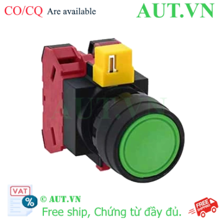 Ảnh của Nút nhấn nhả không đèn IDEC HW1B-M102G D22 2NC (Xanh)