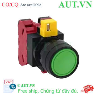 Ảnh của Nút nhấn nhả không đèn IDEC HW1B-M102G-MAU D22 2NC (Xanh)