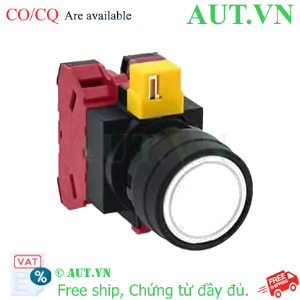 Ảnh của Nút nhấn nhả không đèn IDEC HW1B-M102W D22 2NC (Trắng)