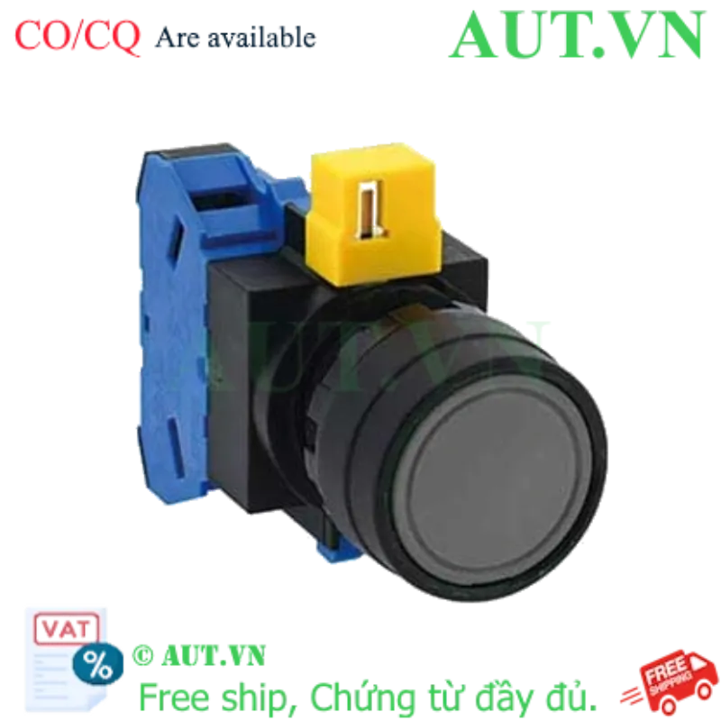 Ảnh của Nút nhấn nhả không đèn IDEC HW1B-M110B-MAU D22 1NO (Đen)