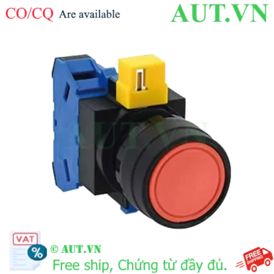 Ảnh của Nút nhấn nhả không đèn IDEC HW1B-M110R-MAU D22 1NO (Đỏ)