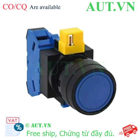 Ảnh của Nút nhấn nhả không đèn IDEC HW1B-M110S D22 1NO (Xanh)