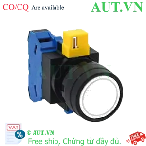 Ảnh của Nút nhấn nhả không đèn IDEC HW1B-M110W-MAU D22 1NO (Trắng)