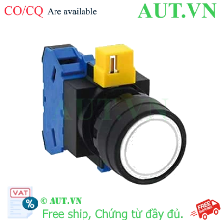 Ảnh của Nút nhấn nhả không đèn IDEC HW1B-M110W-MAU D22 1NO (Trắng)